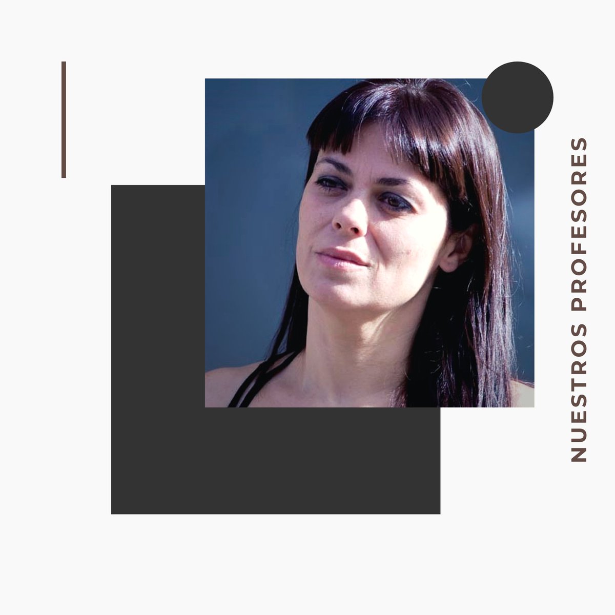 💥 ISABEL CARMONA 💥 es una de nuestras profesoras de Interpretación.

💯Actriz, coach, pedagoga, dramaturga y filológa. Licenciada en Arte Dramático por la ESAD de Valencia. Tiene un Máster en Coaching por la Universidad de Valencia.