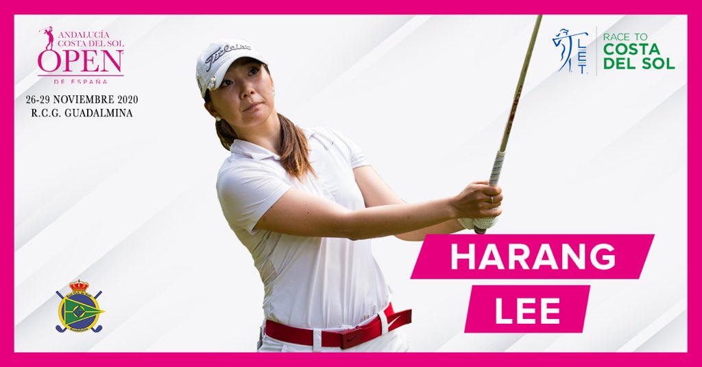 Openfemenino's tweet photo. 🌟#ProSpainTeam en el Andalucía Costa del Sol Open de España 🇪🇸 (3/3) 

#HarangLee
#MartaSanz 

🔜 @golfguadalmina 
🗓 26 - 29 de noviembre 
#RaceToCostaDelSol

#OpenDeEspaña #RaiseOurGame https://t.co/xyGSSTmXH1