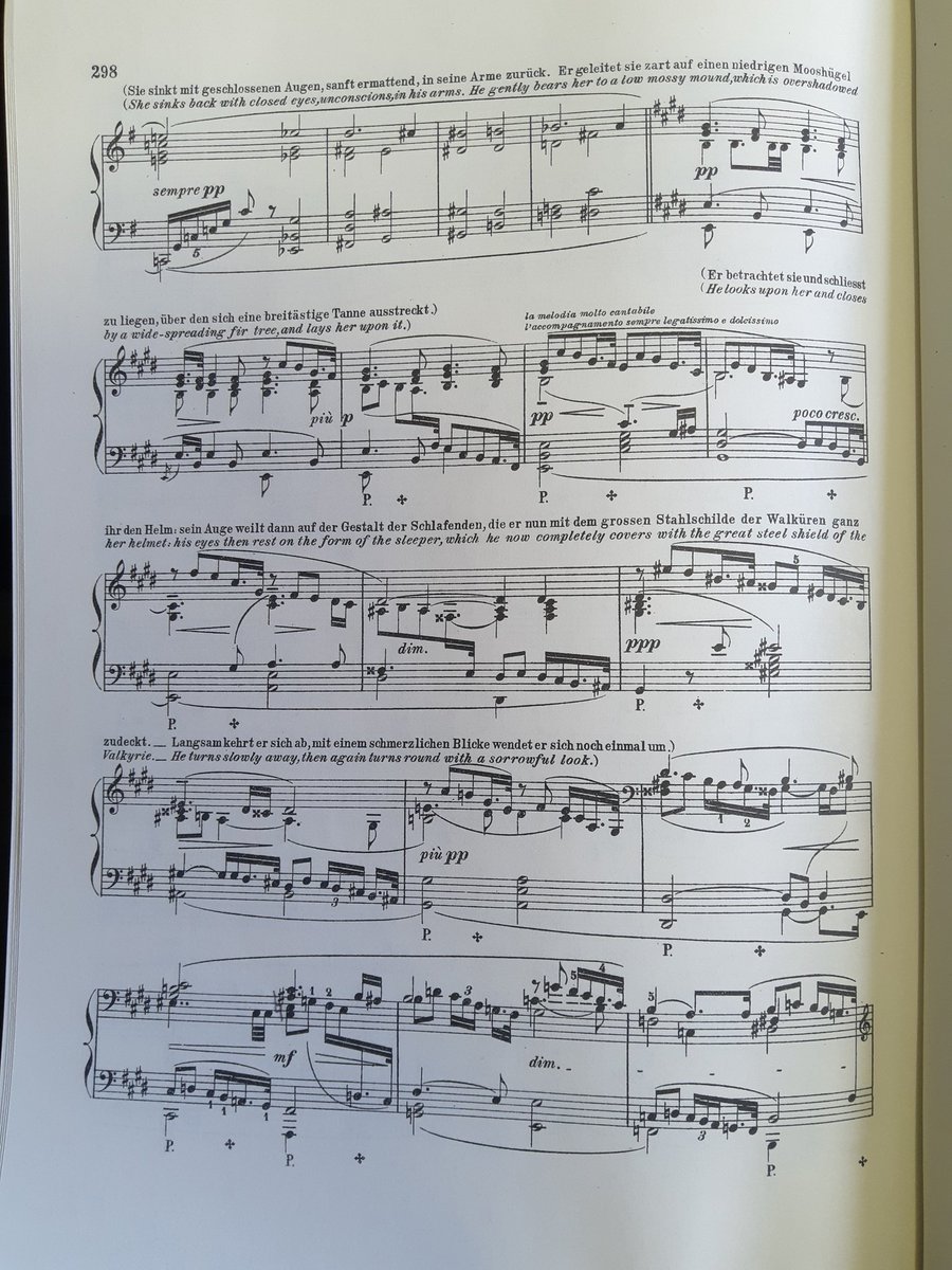 Wagner2_0's tweet photo. One of the most wonderful pages in the whole Ring cycle ... Such an incredible harmonic development, treated in an exquisite way. Amazing!
#Walkure #Lebwohl #Wagner #NapoleanChord https://t.co/0I44NMMQTO