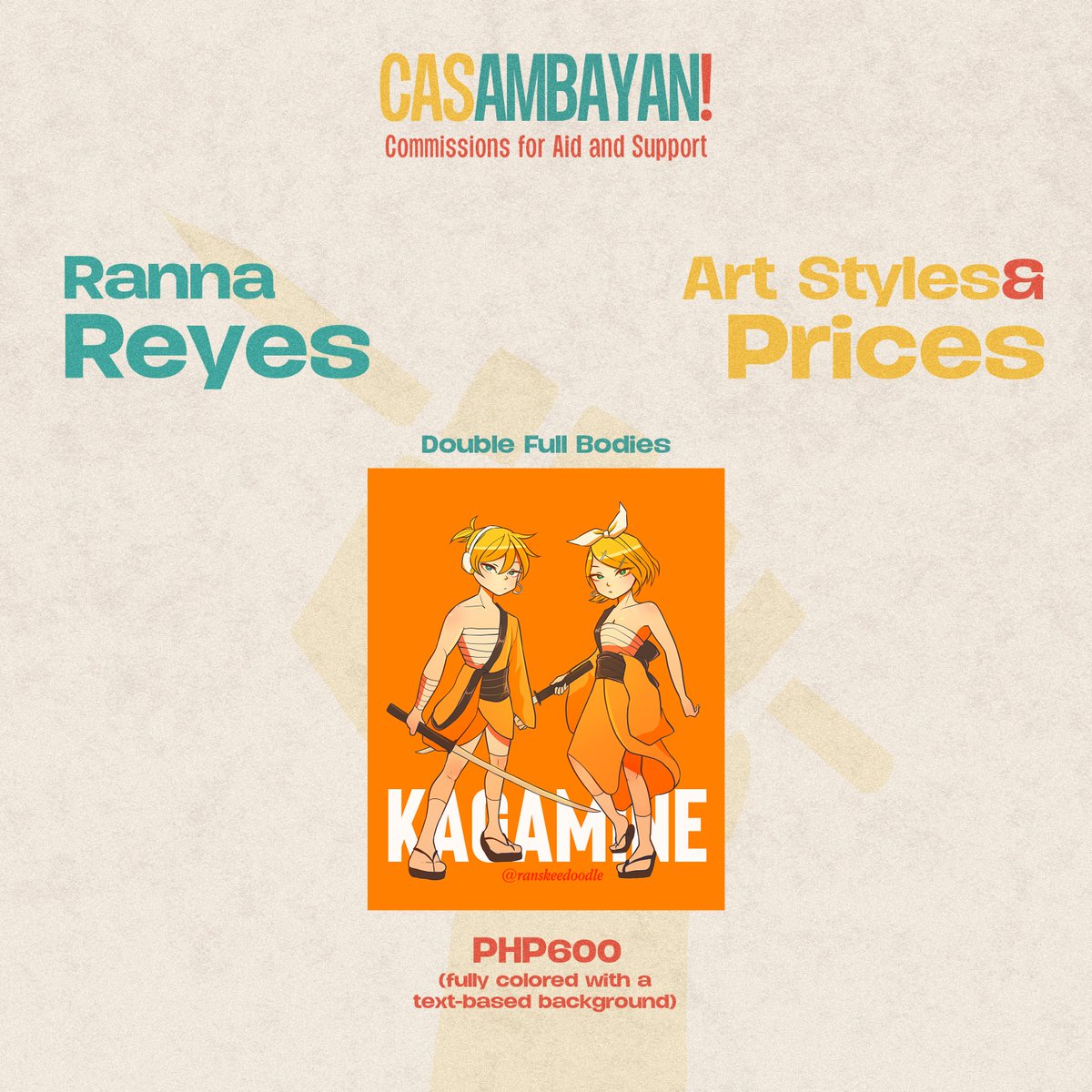 Check our talented artists and what they have to offer!You may request a commission through this link:  https://forms.gle/PSJ84p3GS... of Payment available:BPIGCashBDOPaymaya