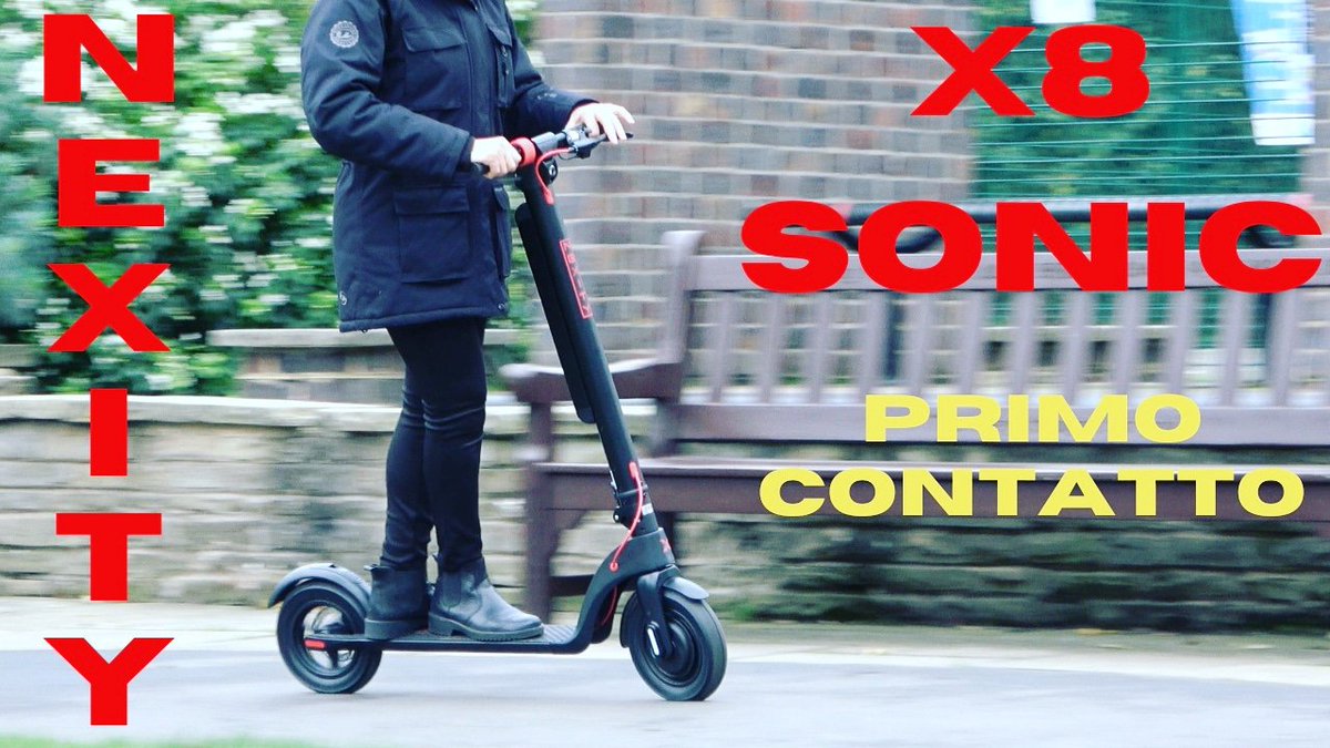 saladeltech's tweet photo. Proviamo un ottimo monopattino con BATTERIA ESTRAIBILE, motore da 350W e ruote da 10". NEXITY X8 SONIC https://t.co/JYerlaFkN4

#nexityscooters #monopattinoelettrico #monopattini #monopattino #eco #ecofriendly #gogreen #panasonic #mobilitaelettrica #elettrico #electricscooter https://t.co/me1Tkp79fS