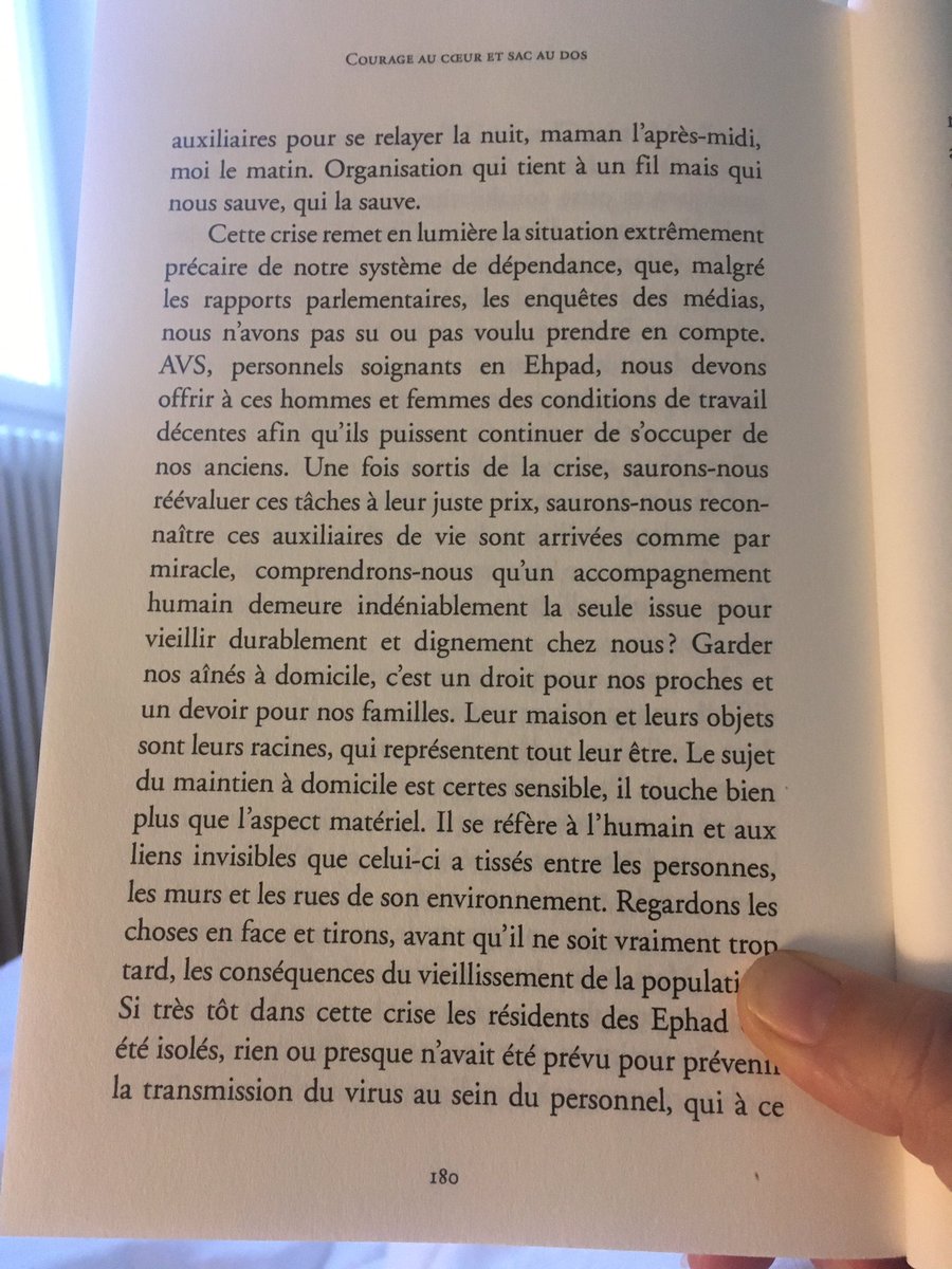 Je termine la lecture de votre #livre #NathalieLevy

Livre thérapie, récit, témoignage
Livre d’Amour avant tout
Livre d’alerte : quid fin 2020 de cette situation des #aînés &des #aidants

Profondément touchée & concernée.
Merci 🙏🏼

Tant de questions & de doutes
Aucun sur l’Amour