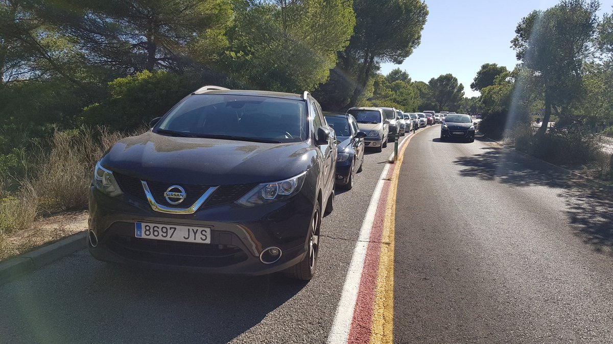 Max__Valero's tweet photo. @policialocalvlc @AjuntamentVLC @giuseppegrezzi @joanribo aún queda sitio para aparcar en la acera de La Devesa!!! (léase con ironía) https://t.co/pCPT6JzUfb