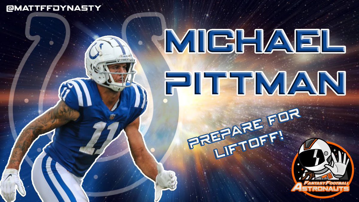  MICHAEL PITTMAN JR. - Prepare For Liftoff! (Thread)Pittman was a highly touted WR when entering the NFL after being drafted by the Colts early in the 2nd round with pick 34 (WR8)!Injuries stalled the start of his rookie season, but now he’s back... prepare for liftoff!