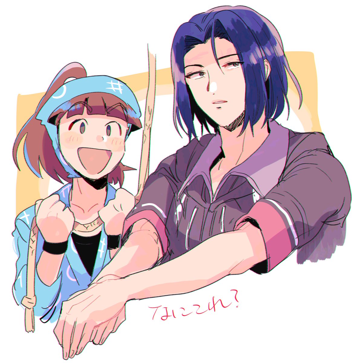 「> もし気が向いたらrkrnの笹山兵太夫くんを描いて頂けないでしょうか。
」|休のイラスト