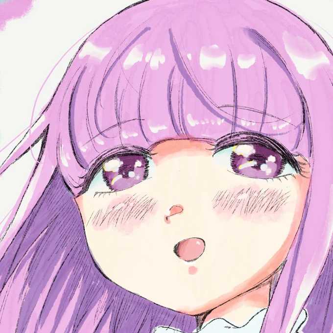 またマイペースにイラスト投稿はじめます〜見て頂けたら嬉しいです〜 (とりあえずアイコンの子のリメイクを)