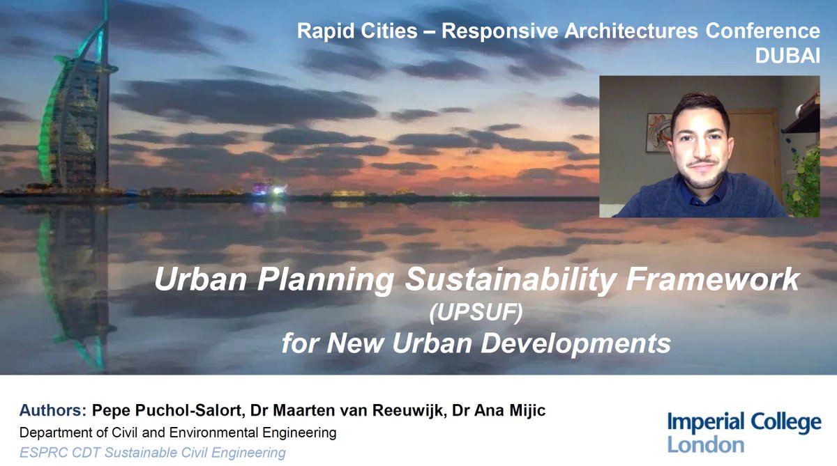 Pepepuchol's tweet image. Very glad to be part of the &quot;Rapid Cities, Responsive Architectures Conference&quot; starting today and organised by @ArchitectureMPS and virtually hosted by @AUDubai. #AMPS_Parade #architecture #cities #sustainability
