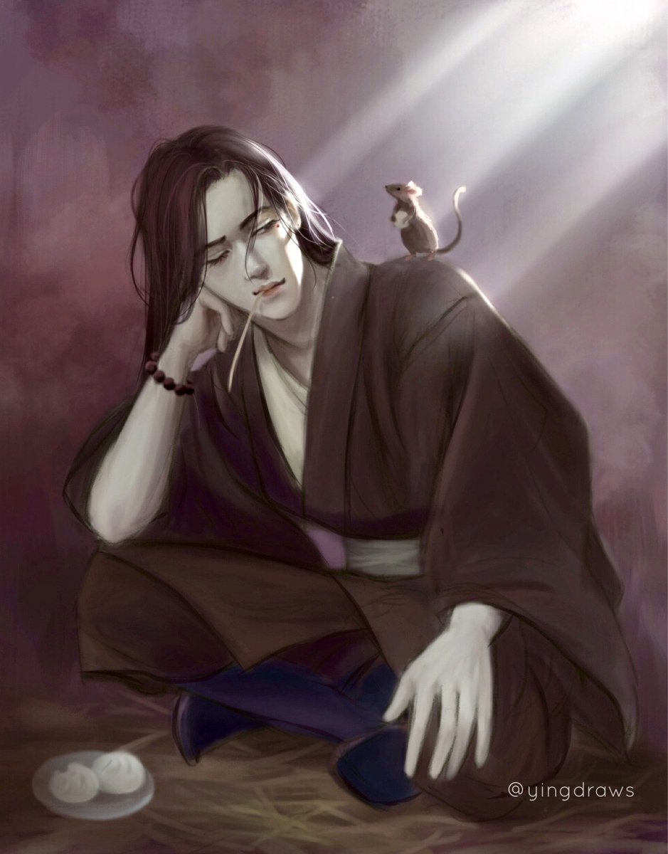 yingdraws's tweet photo. Day 7: Free day / Animals 
Gu Yun makes a new friend in prison. 

#ShaPoLang #杀破狼 #changgu #Changguweek https://t.co/TxLXZsmd9U
