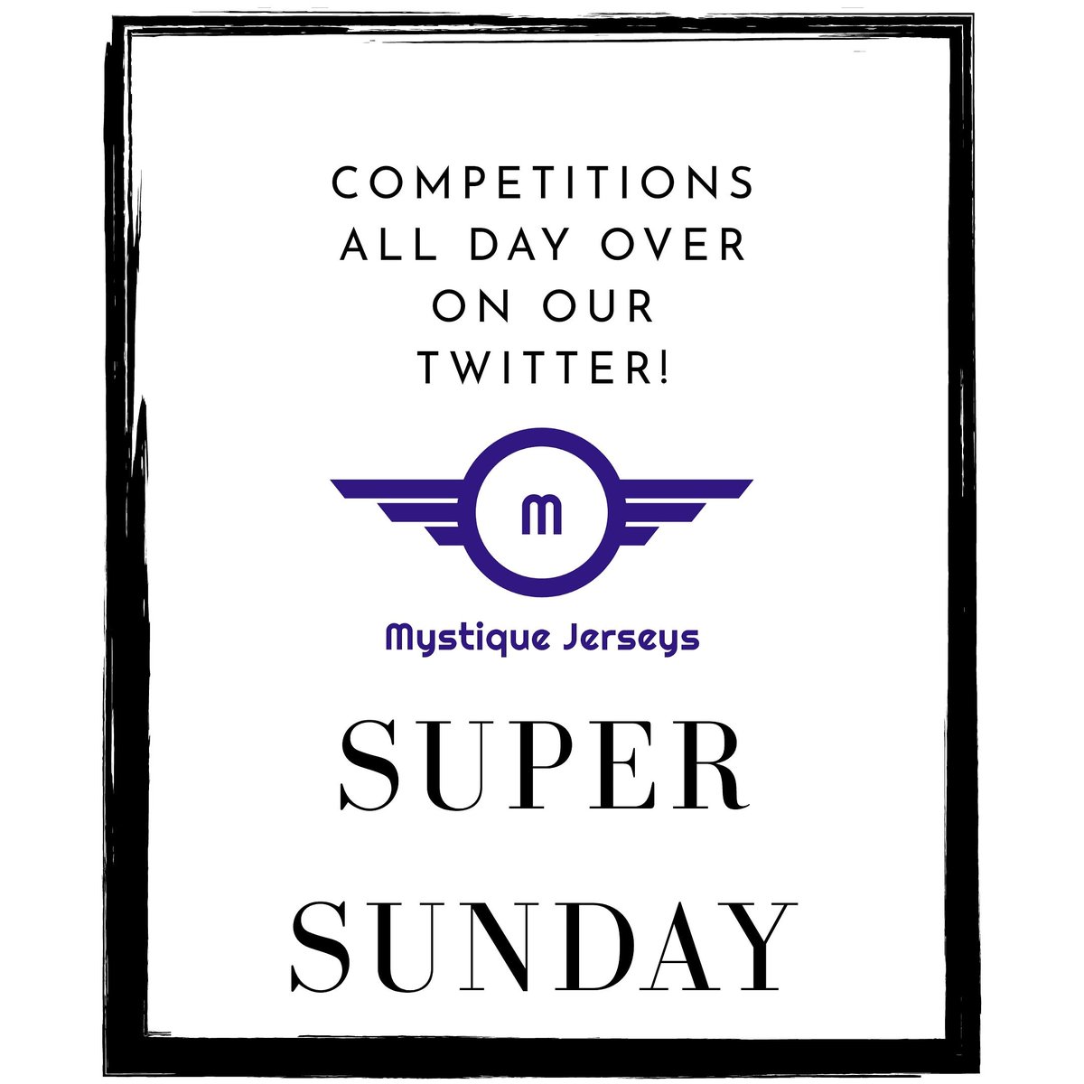 MystiqueJerseys's tweet photo. 🔥🔥 Super Sunday Continues 🔥🔥

If Sheffield UTD v West Ham ends a draw, were giving away a free Mystique Mystery box. 

To enter:
🔄 Retweet &amp; Follow us
+
🙋‍♂️Tag a mate 

#thehammers #Sheffield #drawgame https://t.co/1R1NmbnP21