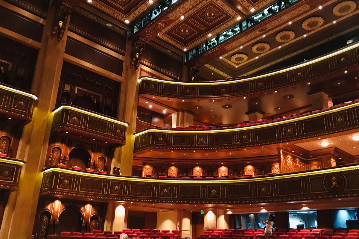 wandernationals's tweet photo. Royal Opera House, Muscat, Oman - The way opera culture has been embraced by the Sultanate of Oman is fascinating. Don’t miss the free guided tour which takes place every half an hour.

#muscat #oman #operahouse https://t.co/460BcP80hg