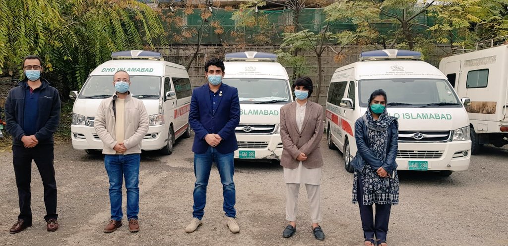 Surveillance Officers, who are driving the entire Islamabad Surveillance mechanisms. A shout out to <a href="/drfawadkhan786/">Fawad Khalid Khan</a>  the lead and @mastqalandar10 @h3a1er <a href="/subhanlaghari/">Dr.Subhan Laghari</a> n Asma, the surveillance officers. Keeping a close a check on COVID19 dynamics in Islamabad. <a href="/nhsrcofficial/">Ministry of National Health Services, Pakistan</a>