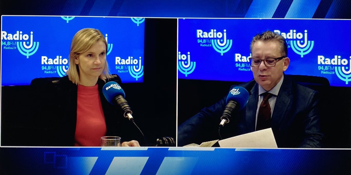 RadioJFrance's tweet photo. ⏰ 14H10 en direct sur 📻 RadioJ 94,8 et https://t.co/oMFqQnMqGg
🎙 @AgnesRunacher, Ministre déléguée chargée de l'industrie au micro de @frhaz #ForumRadioJ — podcast replay sur https://t.co/lkyqKnh91l 
#industrie #FranceRelance #FrenchFab #confinement https://t.co/QNtg2snEEe