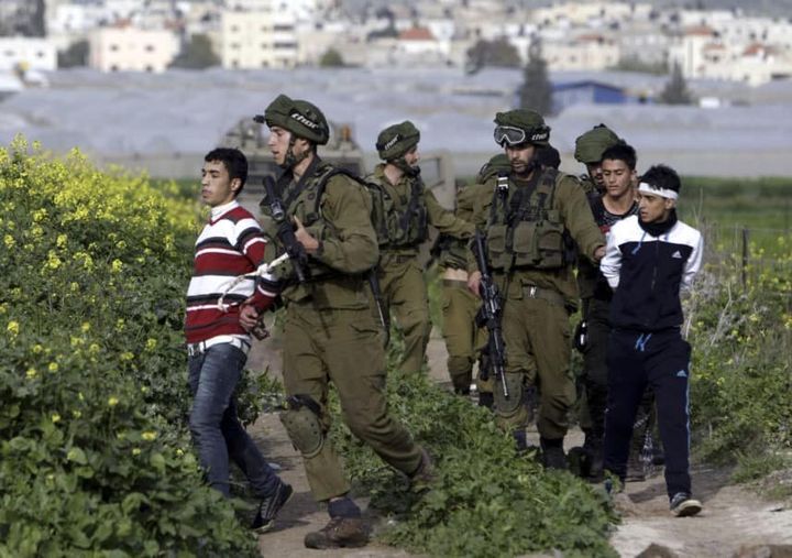 400 Palestinian children were kidnapped imprisoned by Zionist occupation forces since January 2020 to date, occupied Palestine, 19 November 2020.
#InSolidarityWithPalestine