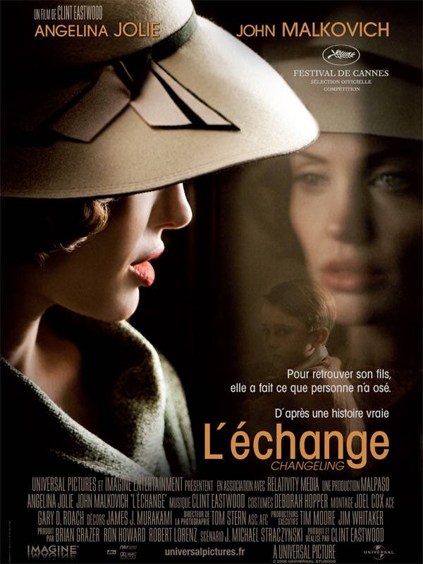 philippe_rouyer's tweet photo. À 20h55 @ARTEfr propose de redécouvrir un film mal aimé de #ClintEastwood. «L’Échange» (2008) offre pourtant un de ses meilleurs rôles à #AngelinaJolie, mère courage qui se bat contre tous dans l’Amérique corrompue de 1928 pour retrouver son enfant. À la fois glaçant et déchirant https://t.co/HmQMIMnPf3