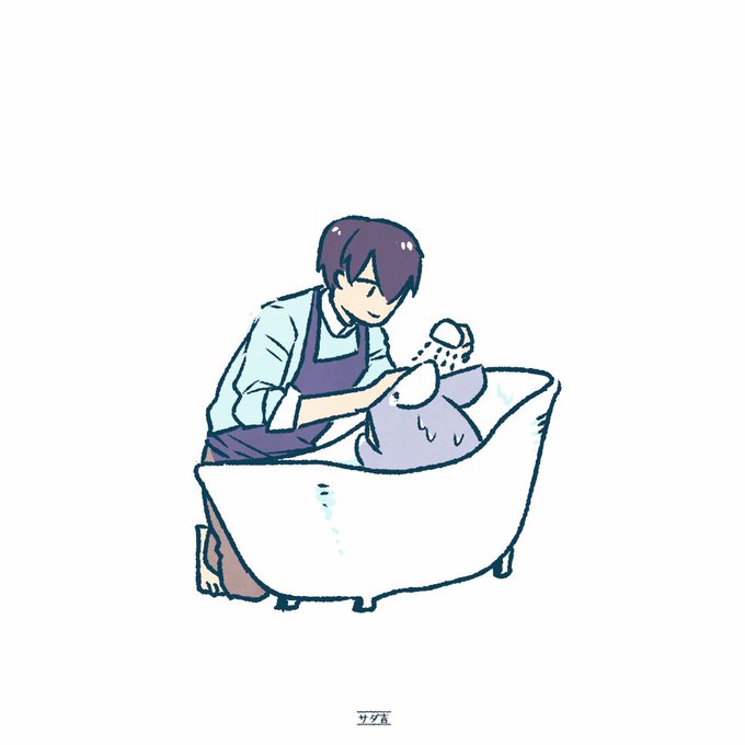 「washing」 illustration images(Latest｜RT&Fav:50)