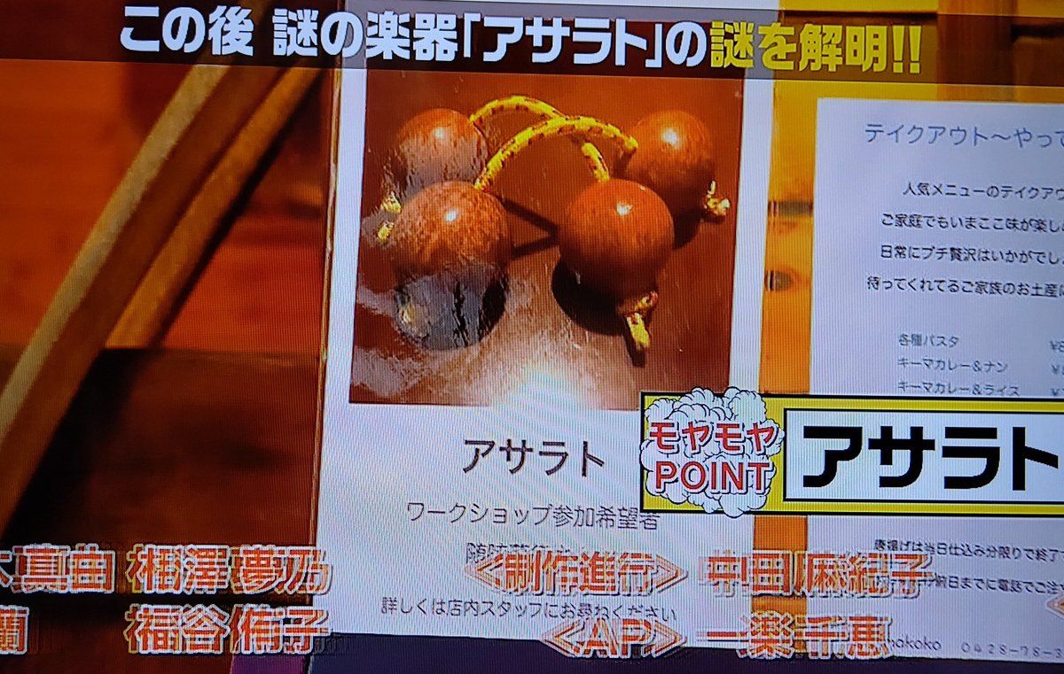 モヤさま X アサラト Hotワード