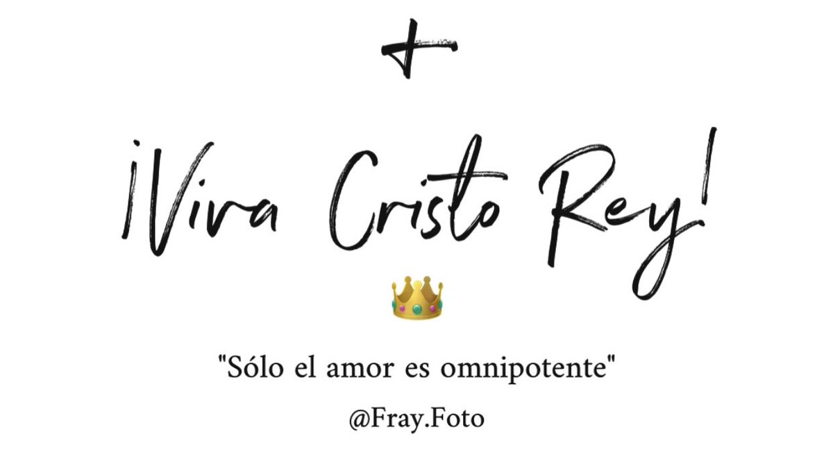 fray_foto's tweet photo. ¡Viva Cristo Rey! 👑 https://t.co/iIiNCuQ6E7