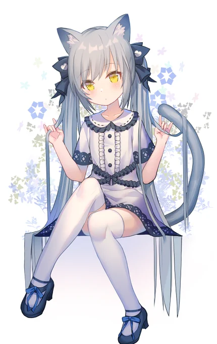 ねこついんて
#いいツインテールの日 