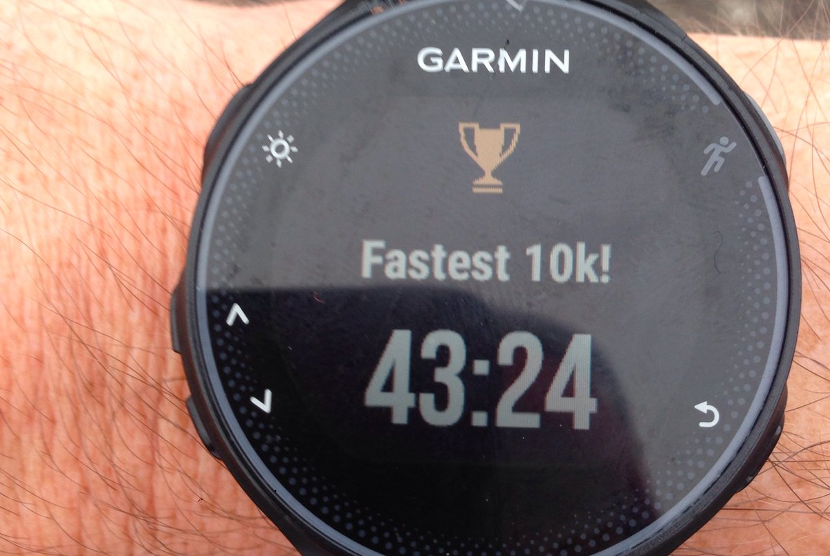 Buzzing today to knock a few more seconds off my 10k training PB. Goal for the year was sub 50 so naturally very pleased where my running is at right now.