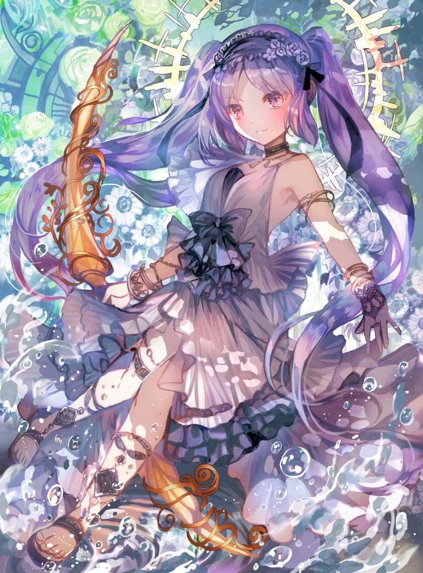 エウリュアレ(Fate) 「エウエウです
 #いいツインテールの日 」|rioka⭐️5月コミティアとコミ1のイラスト