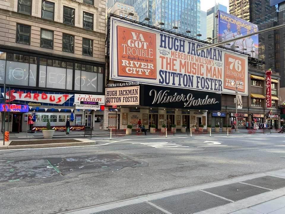 The ghost town that is currently Broadway. Just seen these pics posted by a friend on FB. Heartbreaking seeing this amazing, vital city so empty.....