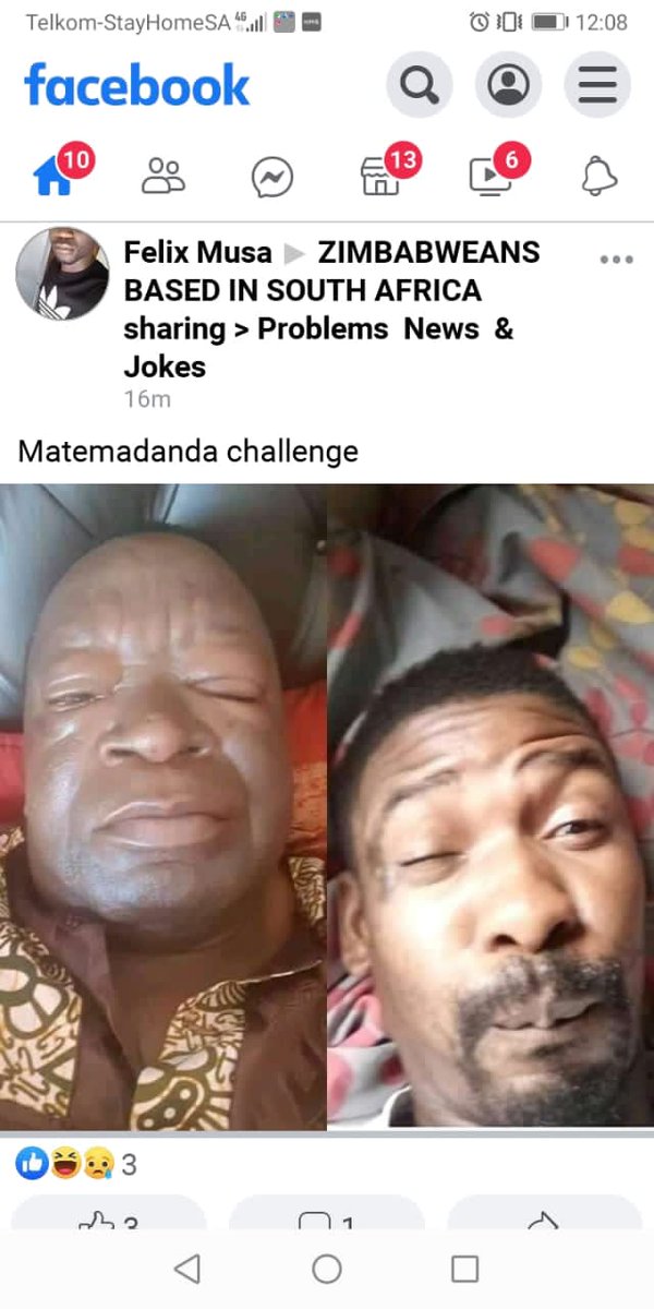 rudebwoygwaan's tweet photo. #matemadandachallenge
Zim has no chill😂😂😂😂😂
@MamoyoT https://t.co/i3a10ZOfKi