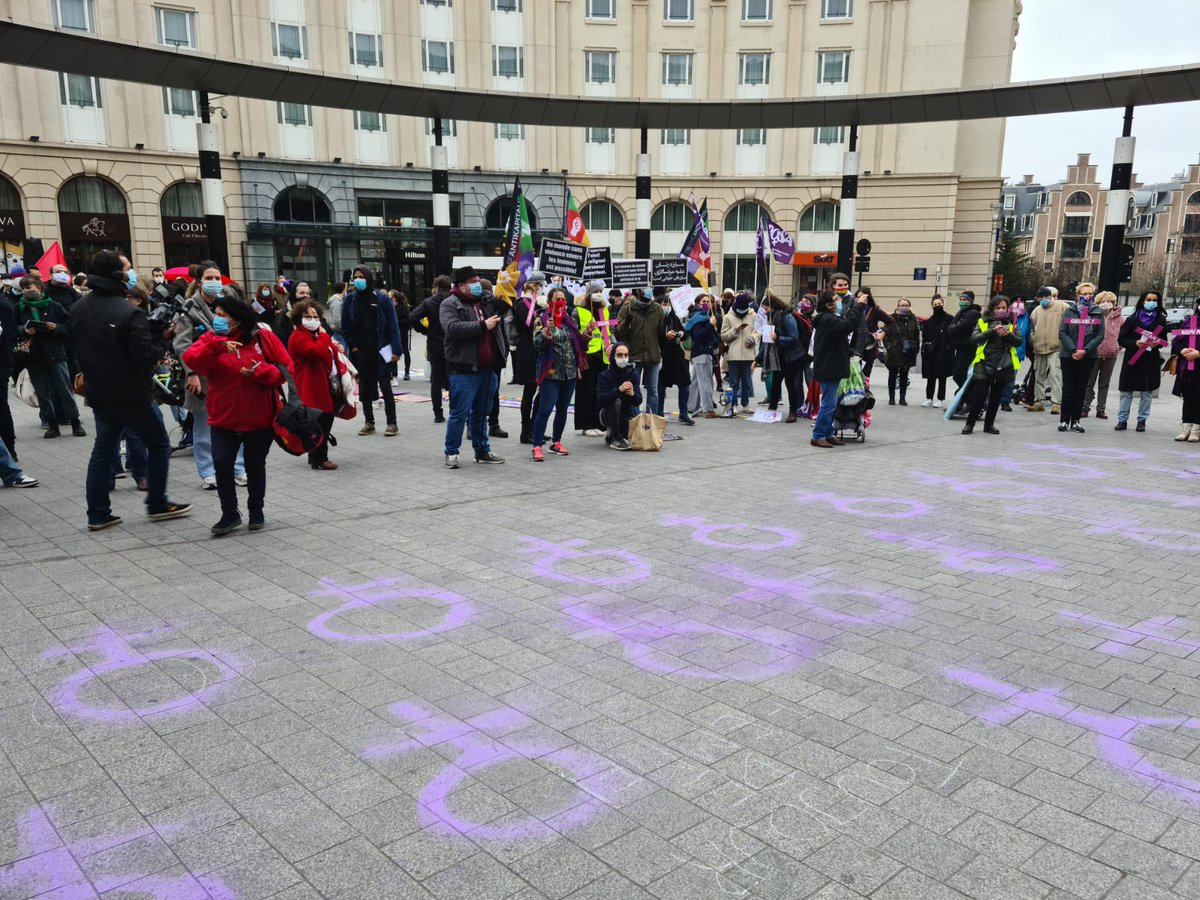 karinelalieux's tweet photo. Ensemble luttons contre les violences faites aux femmes. #amnesty #cffb #FPS #Mirabal https://t.co/un3seEtIAQ