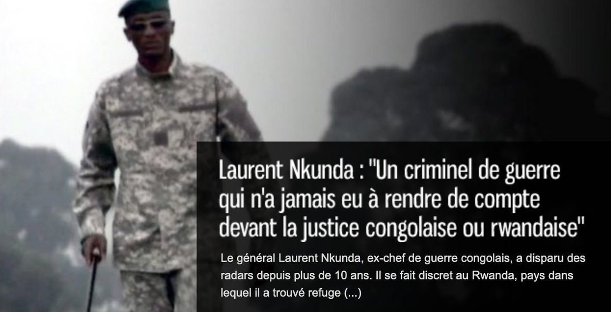 afrikarabia's tweet photo. 🔴🇨🇩#RDC Laurent #Nkunda : "Un criminel de guerre qui n'a jamais eu à rendre de compte devant la justice congolaise ou rwandaise". Un article de @ClementBoursin à lire sur https://t.co/UYxbetqL4c @ACAT_France https://t.co/3JcZaBtPZ9