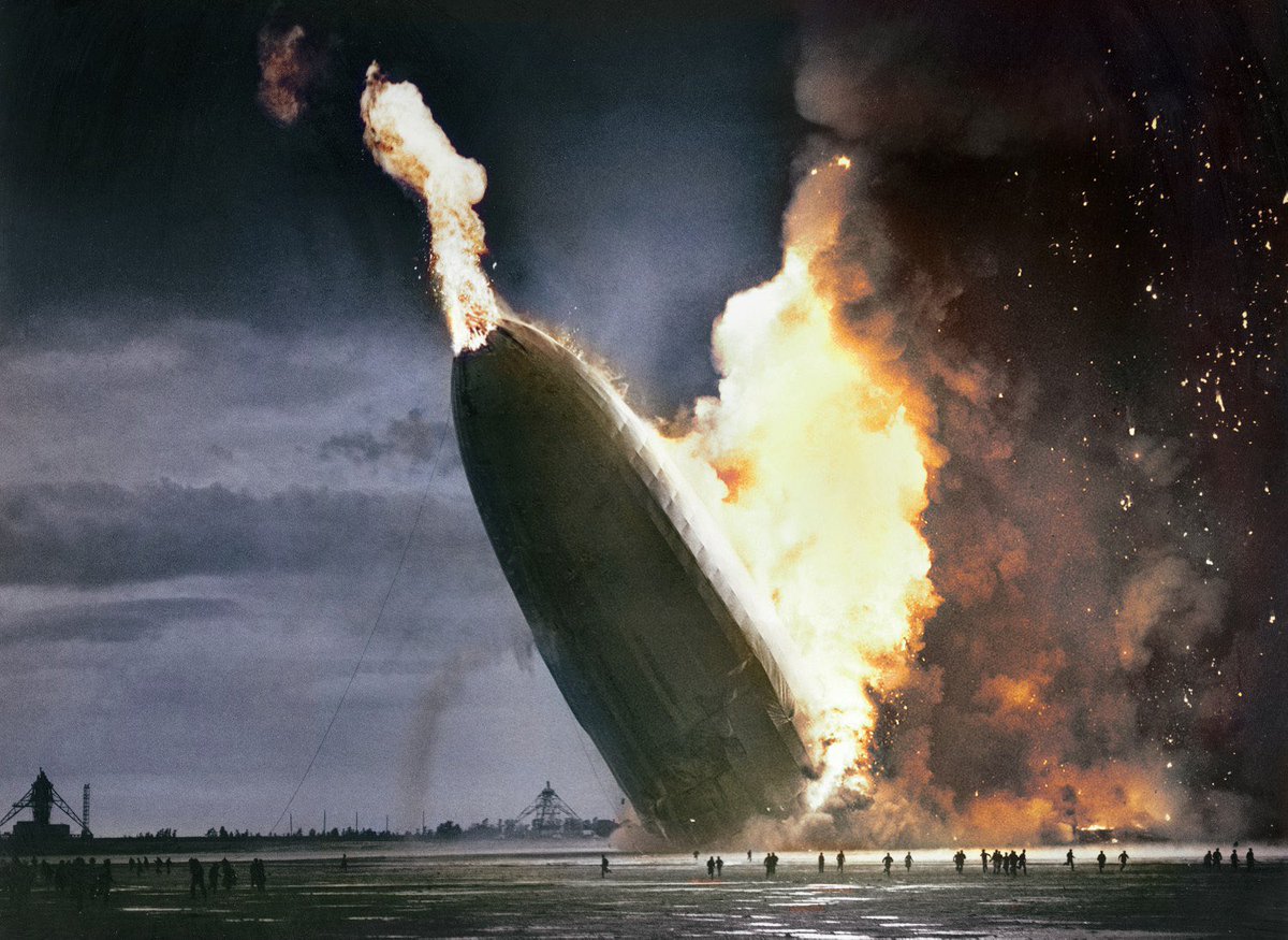 La tragédie de l’Hindenburg (6 mai 1937)