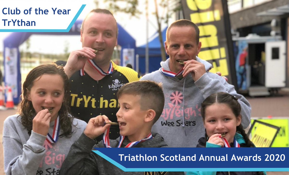 scottishtri's tweet photo. Club of the Year – @TrythanT 

Since becoming a Triathlon Scotland affiliated club in 2019, TrYthan has grown from 10 adult male members to 71 including a large female &amp; Tristar contingent, testament to the hard work by the coaches &amp; committee. 
Read more: https://t.co/0X0rwRoYE0 https://t.co/HiEwLffv47