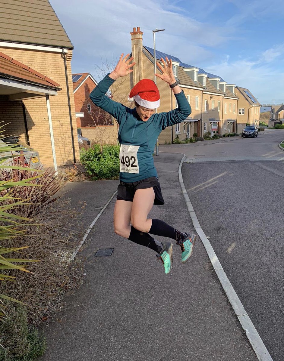 Usually me &amp; my fellow <a href="/ArthurRankHouse/">Arthur Rank Hospice</a> colleagues are up at the crack of dawn setting up for our Festive 5k. This year I got to enjoy the crisp morning and run it myself! Well done to all the walkers, joggers, runners &amp; skippers! You’re amazing! ❤️