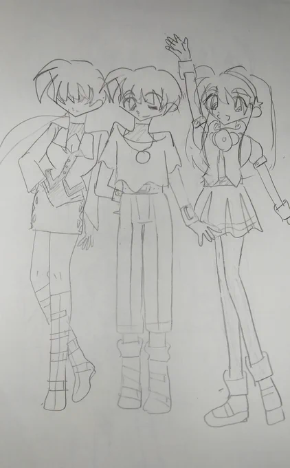 過去絵。なんでこの組み合わせの絵なのか分からないけど、多分これでチームエディットしてたんだろうな 