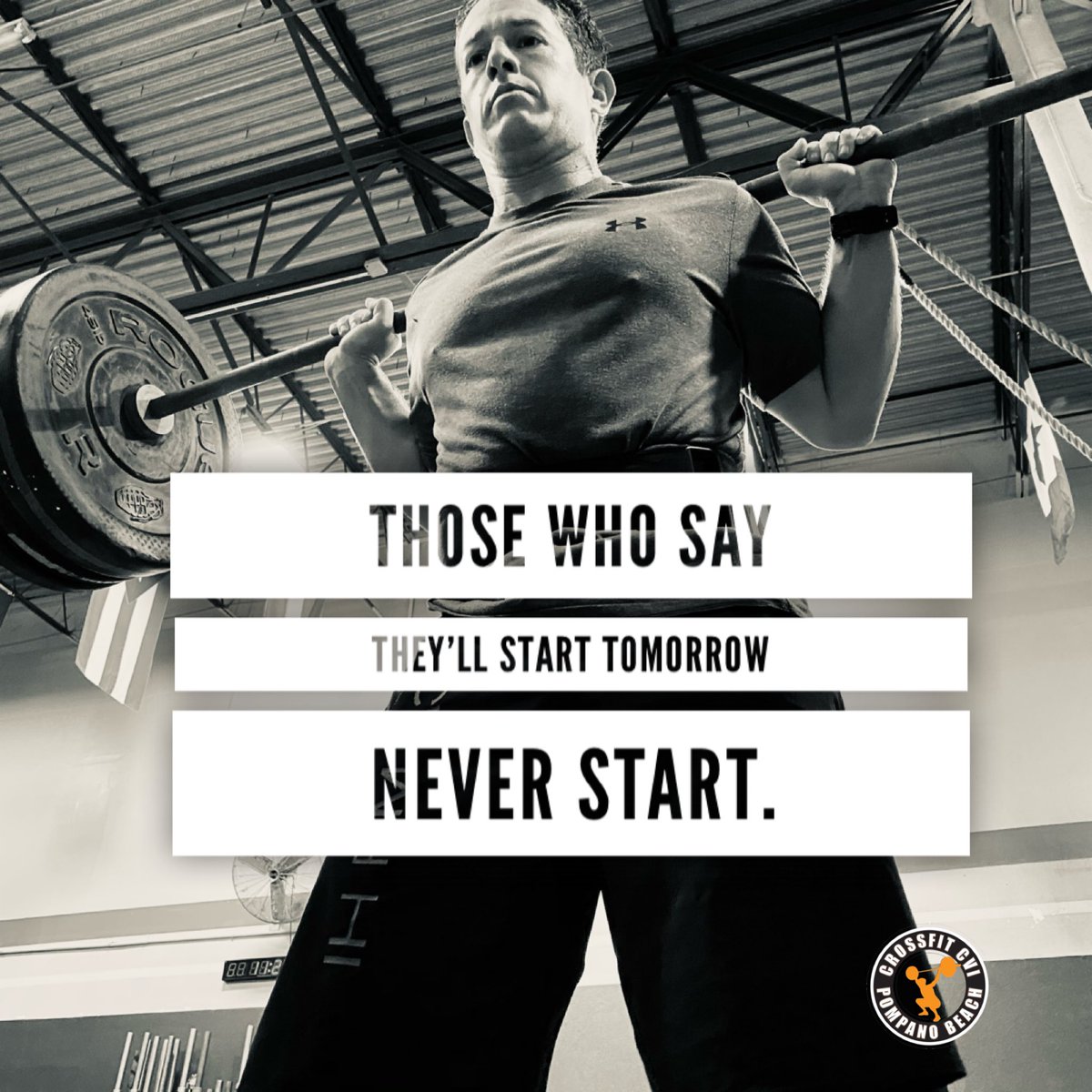 CrossfitCVI's tweet photo. If not today, when ? https://t.co/pk6t2WpBqH https://t.co/ASHhpRjoNb