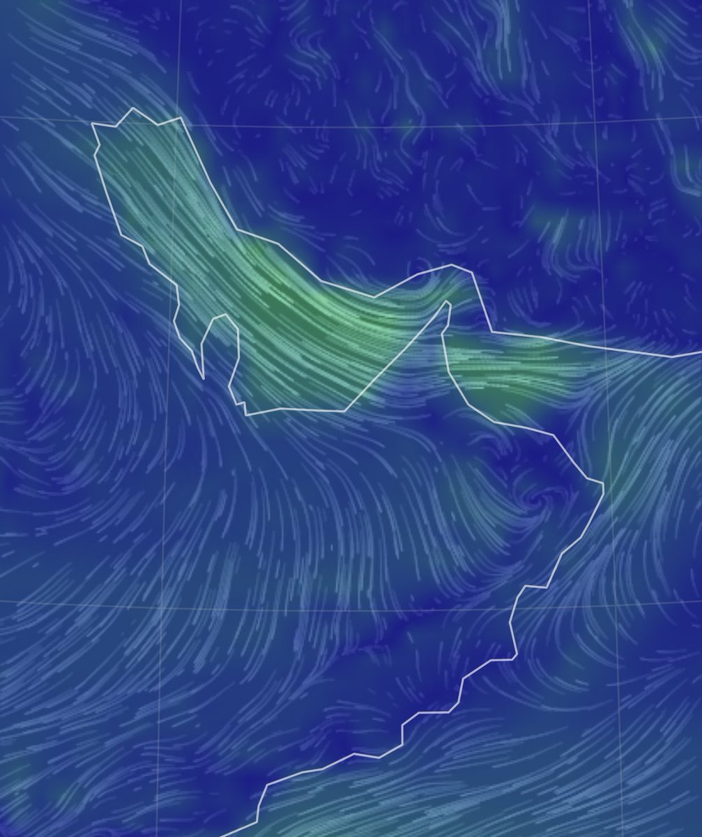أولًا، نبدأ بتوقعات الأخدود المحتمل  على شمال عمان والإمارات ثم الحالة المدارية
.
تشير التنبؤات لتأثر أجواء شمال عمان والأمارات بأخدود محدود ٢٣-٢٥ نوفمبر، بسبب سيادة الرياح الغربية النشطة يحتمل أن تكون فرص الأمطار محدودة ويوم غد محتملة على مسندم والأمارات، بعد غد تطال بعض... يتبع