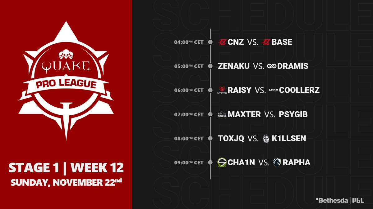Lethal_HT's tweet photo. Join me and the beautiful @Jackyesports for some intense Quake action today with @djWHEAT headlining our final 2 matches later on!

#QuakeProLeague https://t.co/WNsl0A5dpM