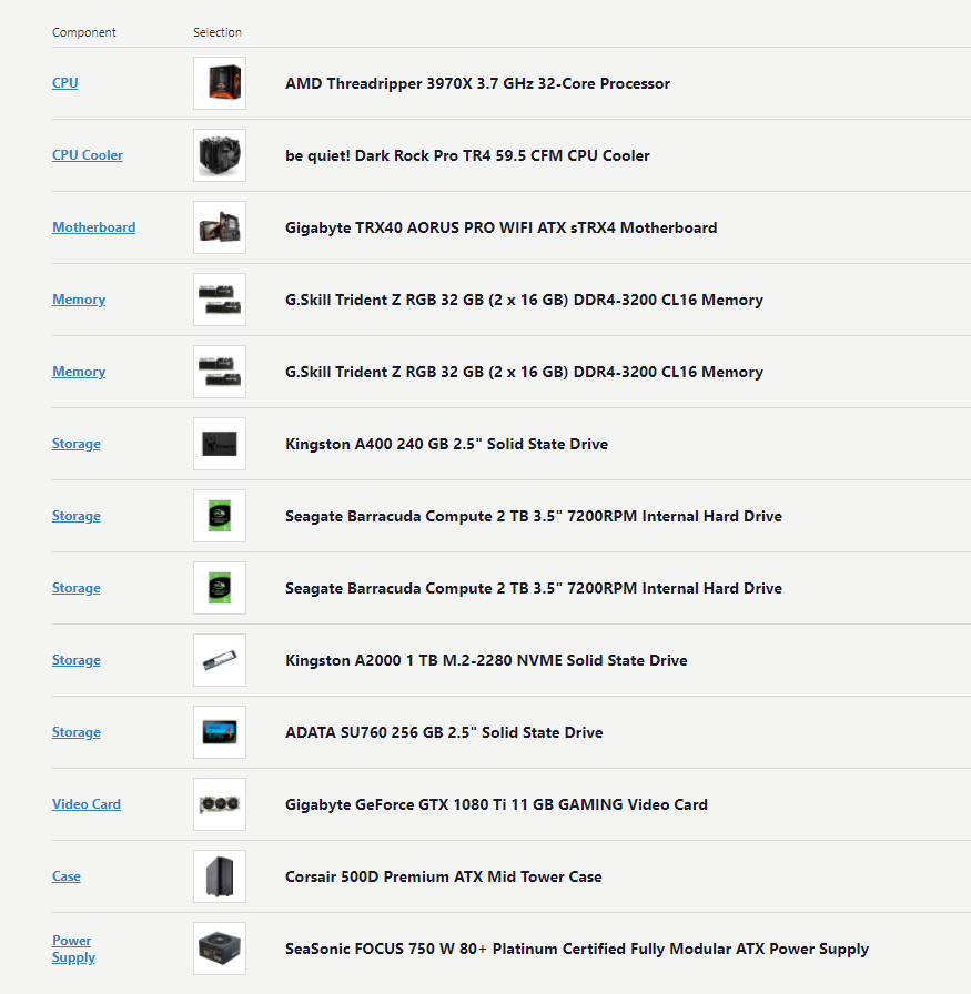 benmfalconer's tweet image. Finished setting up my new pc parts, so happy with the specs