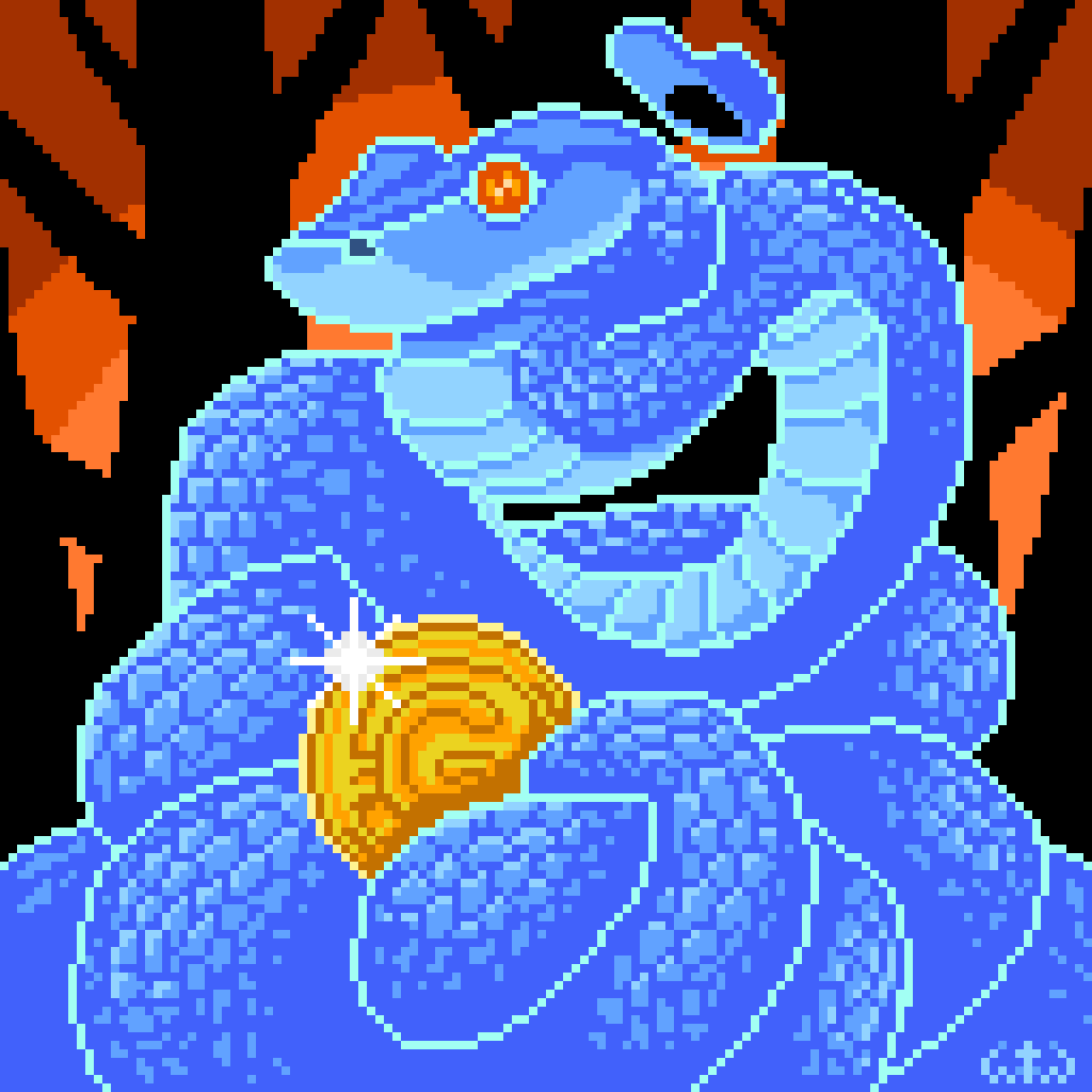 WaxOWooD's tweet image. Nes game concept, done in live Twitch for my friend Goldnguiz!
RT if you want more NES games 😜
#nes #nintendo #snake