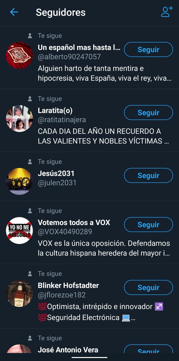 MirallSr's tweet photo. El caso es que desde hace semanas no dejan de seguirme cuentas nuevas super patriotas, algunas con un mes de antigüedad y miles de seguidores. 

Los bots de la derecha no cesan en su empeño, como buenos simios, cuando se sienten amenazados hacen creer a la gente que ellos son más https://t.co/kA6kUWsgqI