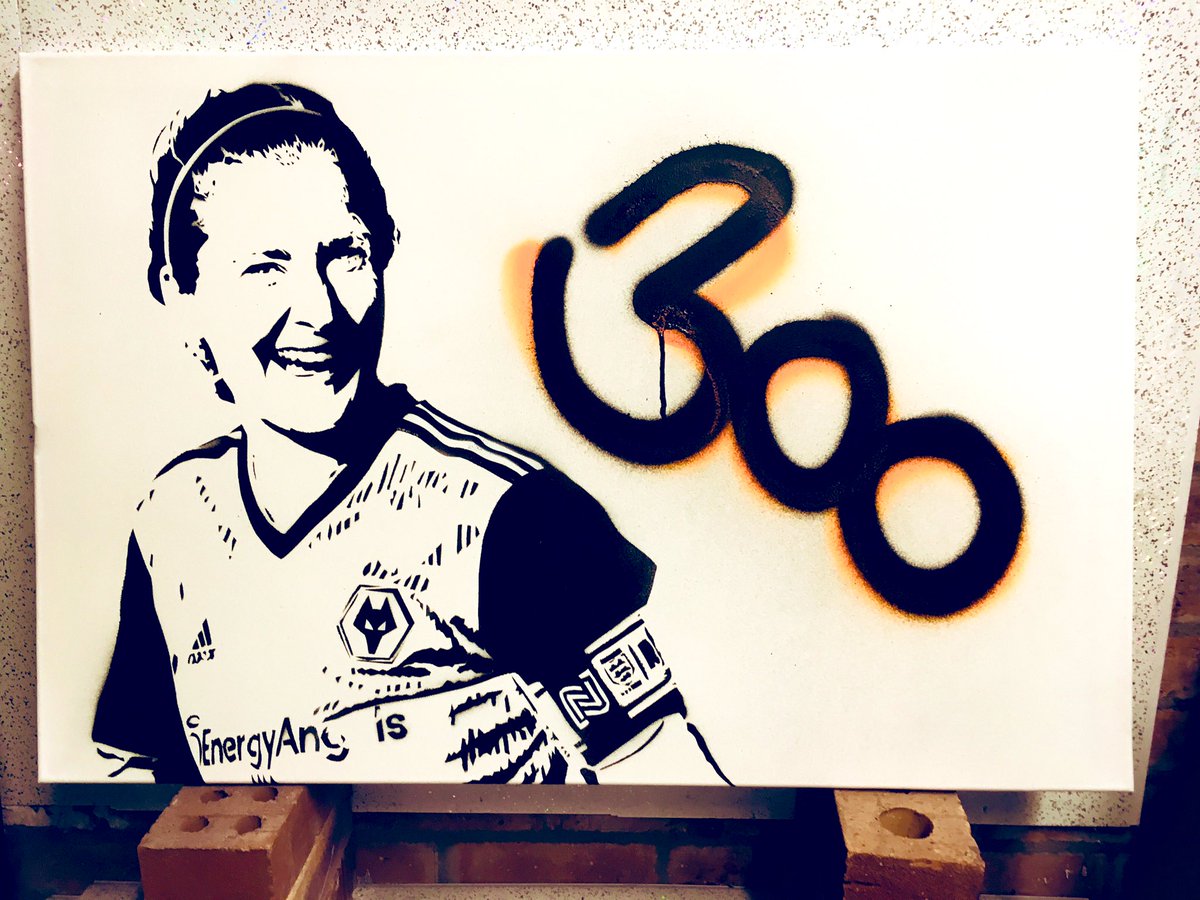 crombie74's tweet photo. So to continue the celebration of female footballers hitting fantastic appearance landmarks........ 

Unbelievable achievement of 300 games for @WolvesWomen 3️⃣0️⃣0️⃣

Hope you like this @AnnaPrice_100? (It’s on it’s way to you as soon as I can get it there)

#300apps #WWFC https://t.co/hDVWGhVw35
