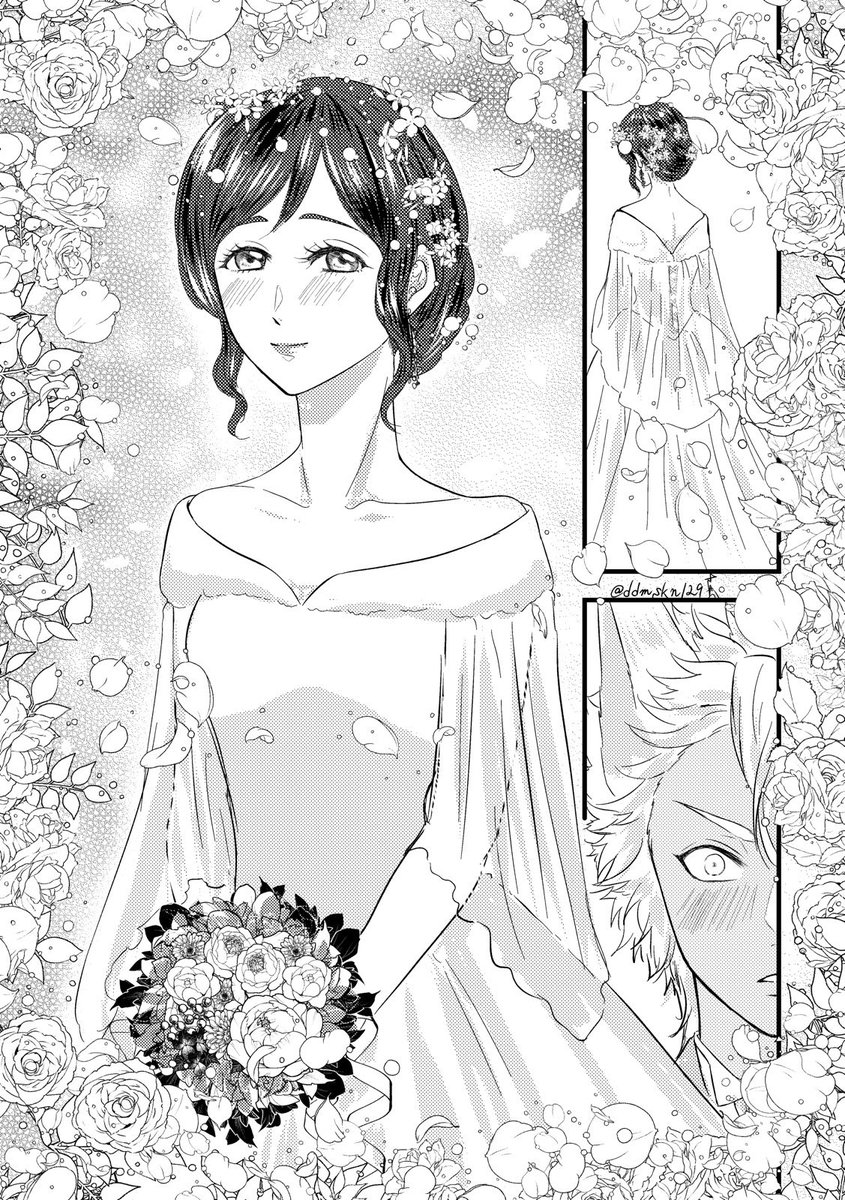 【ジャク監】※顔あり女監督生

いい夫婦の始まりの日

#twst_NL
#twstプラス
#twst夢 