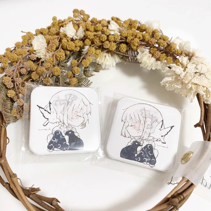新作 Square badge 