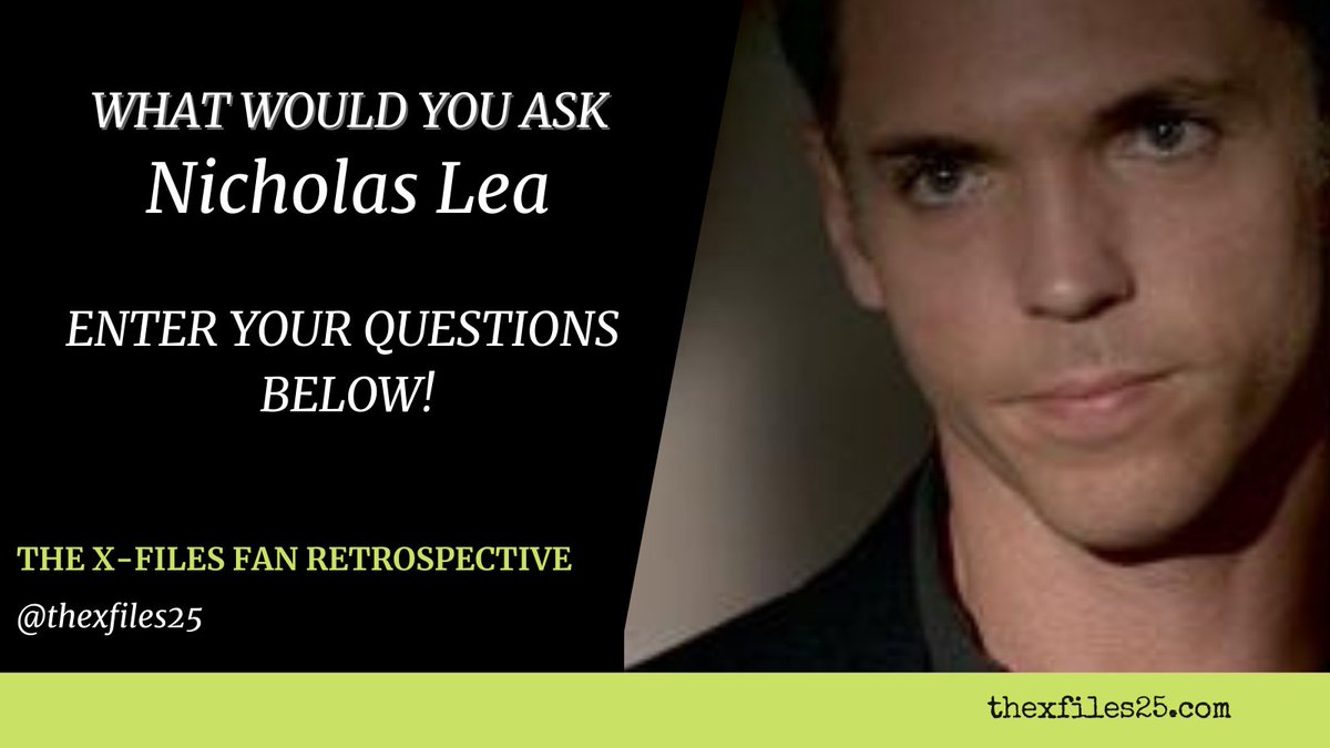 thexfiles25's tweet photo. We can't wait to interview Nicholas Lea! So we have to ask, who's got questions for Krycek?! Comment below! #thexfiles #fans #interview #xfiles25 #xfilesfans @thexfiles @NicholasLeaNews https://t.co/SMeNkiq5jO