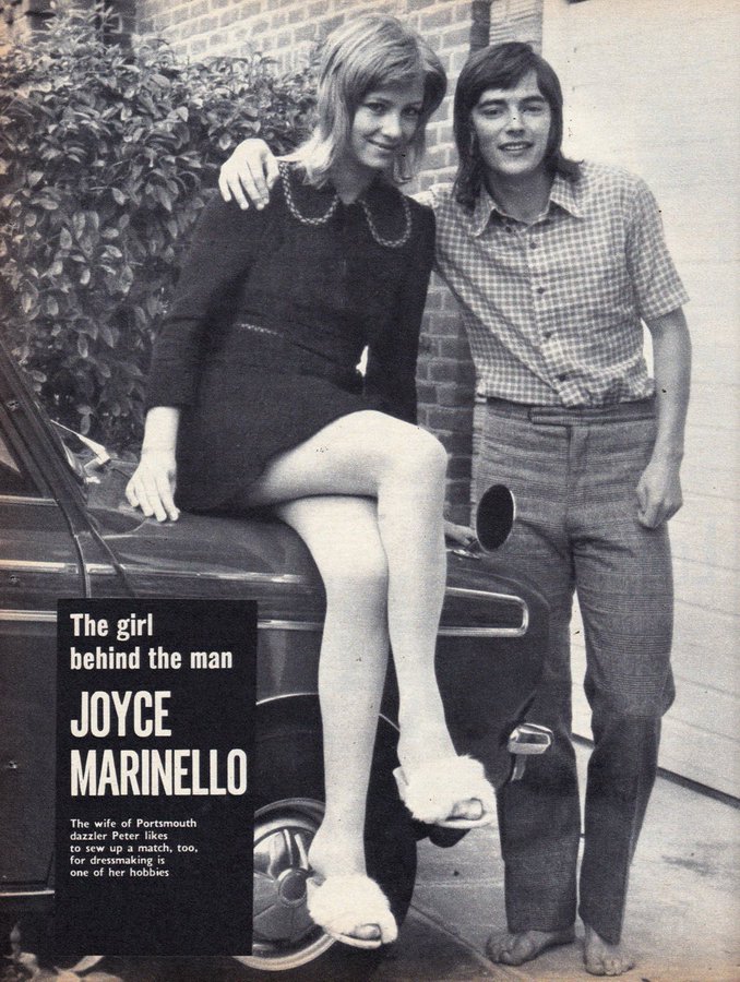 #126 - Joyce Marinello, in a tribute to that awkward sitting on the car pose style....