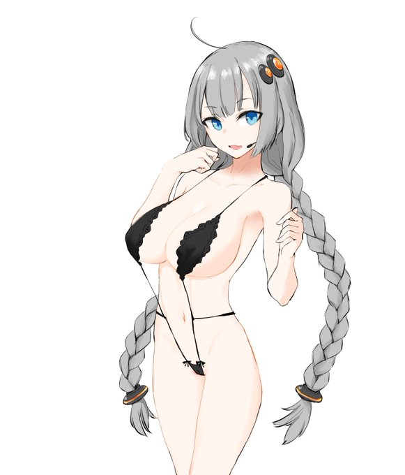 でっかいおっぱいの練習にあかりちゃん描きました 