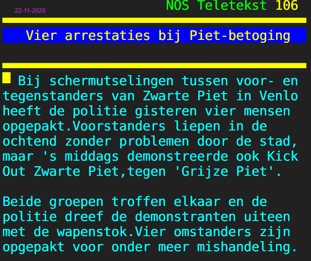 Zoek de verschillen... <a href="/NOS/">NOS</a> schaam je! #MediaframingKOZP #rectificatie

#2020zwartepietvrij