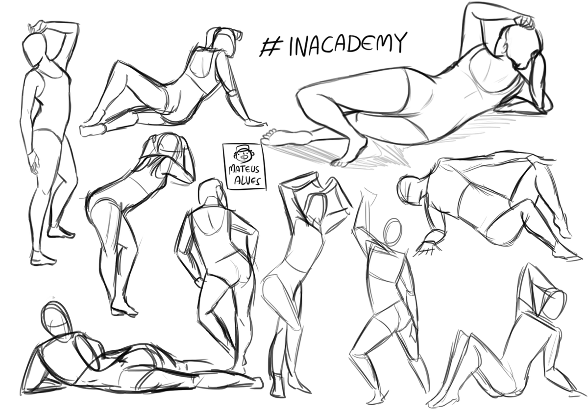 #inacademy 
Gesture drawing with Ina ? 