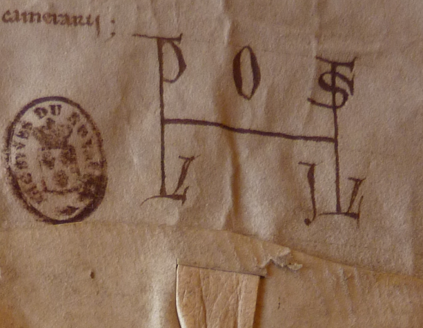 BrunelGhislain's tweet image. Tracer un #monogramme royal (LVD/O/VICVS) est un exercice périlleux pour les scribes du règne de Louis VII. Mais l'inventivité est au rendez-vous, pour donner un rôle au O, pour trouver une place au I, etc. 4 exemples (1146, 1152, 1155, 1174) des @ArchivesnatFr