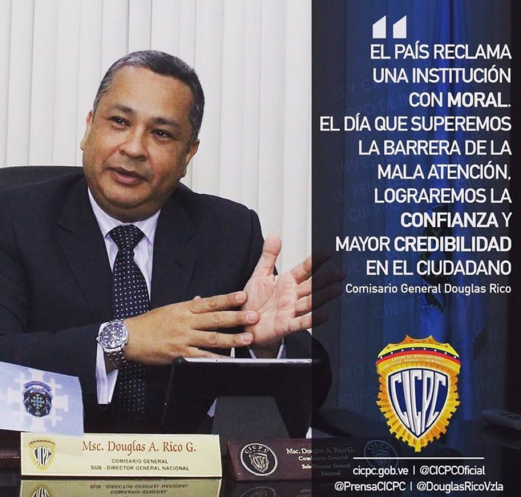Si en alguna oficina del #Cicpc recibes una mala atención o no quieren tomarte tu denuncia, avísame de inmediato. 
A tu disposición el número telefónico 04242790619