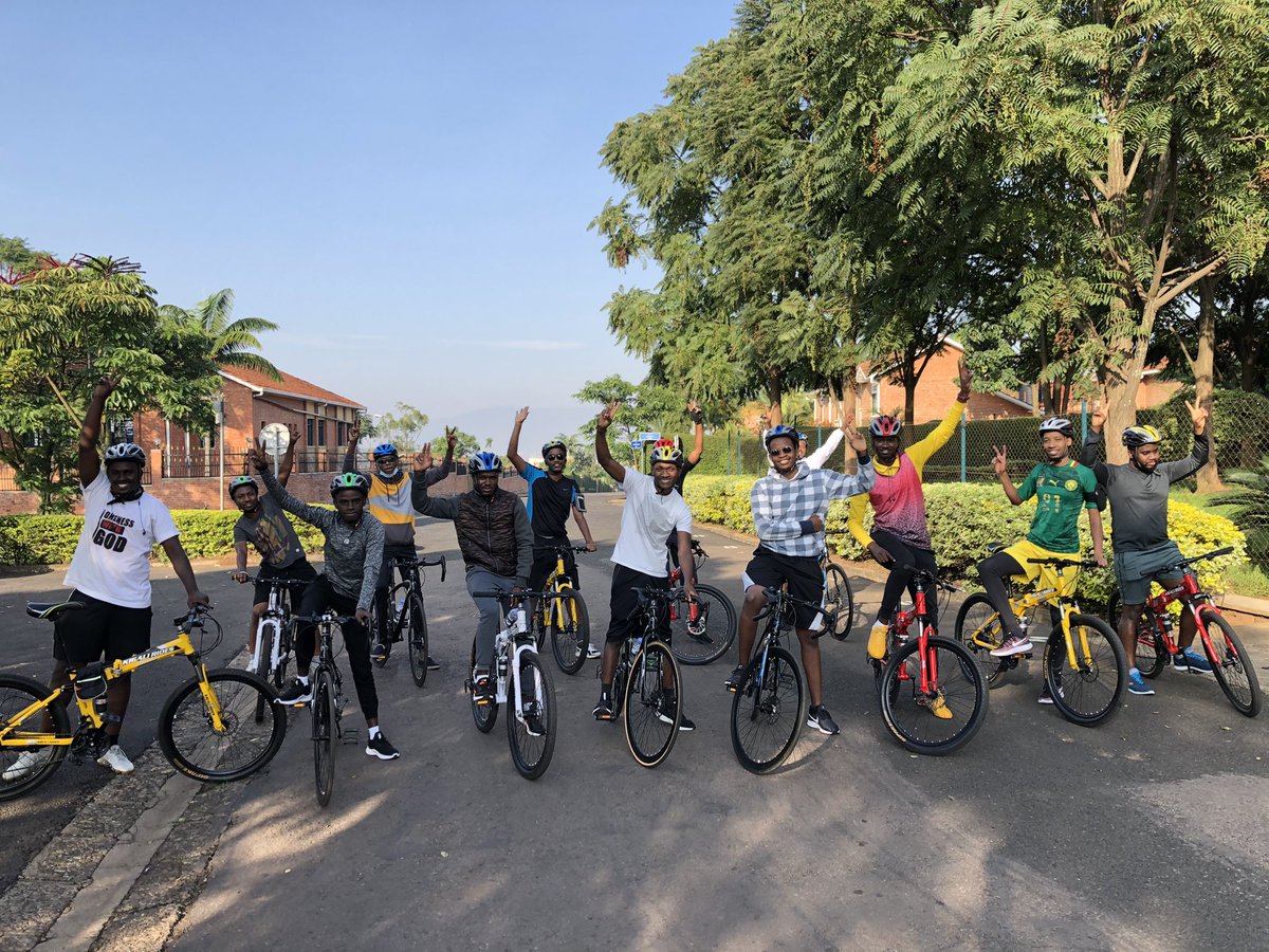 KigaliRides's tweet photo. • READY •                       • SET •
• GOO! •              •COMPLETED ✅ •

We made it through 3 districts @Gasabo_District, @rulindodistrict , @GicumbiDistrict . A 53.7km joyride! Kudos to the team 🤩

#CyclingForAll 

@Rwanda_Sports 
@visitrwanda_now 
@cyclingrwanda https://t.co/3gfEJN0Ig1