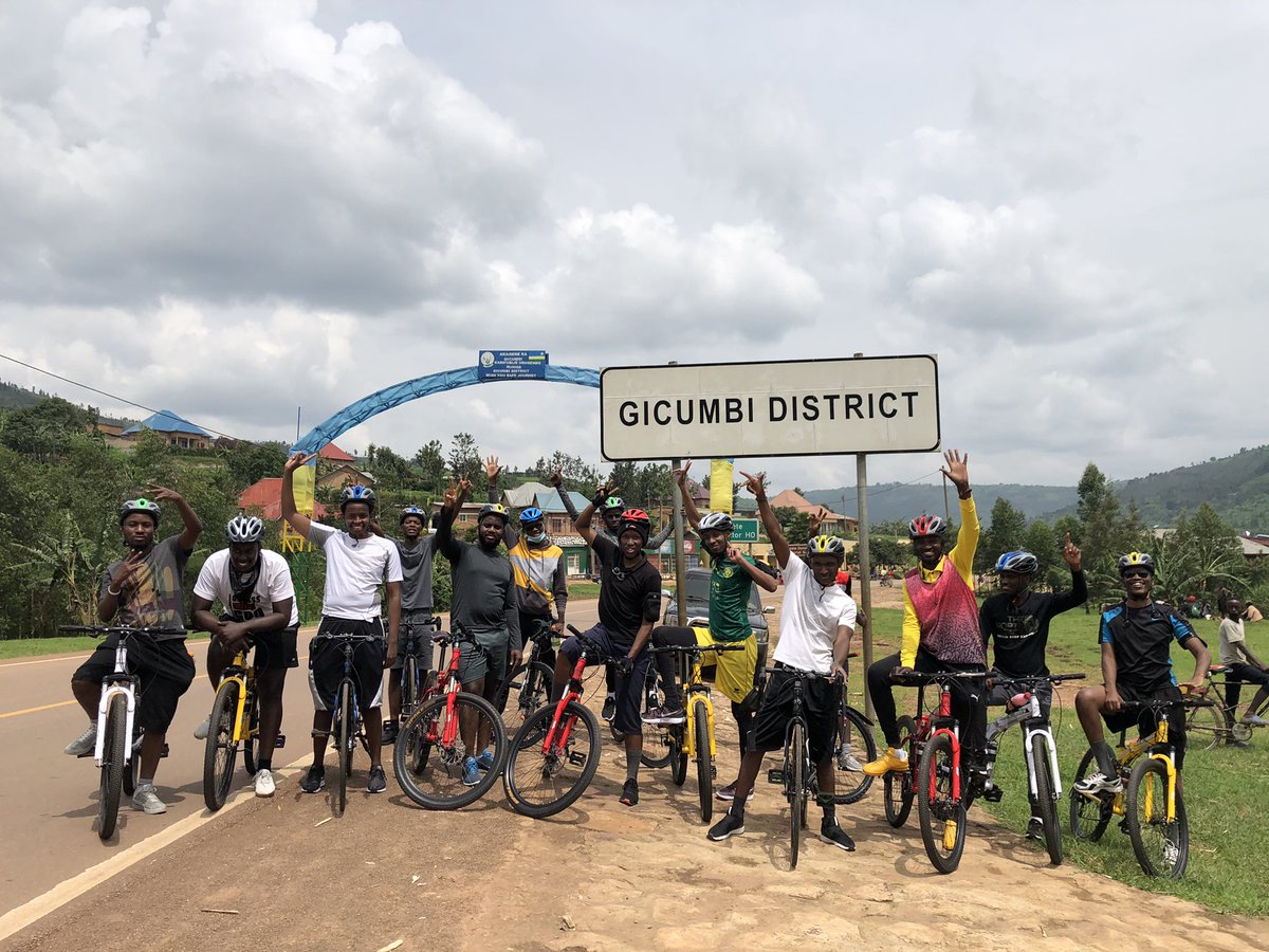 KigaliRides's tweet photo. • READY •                       • SET •
• GOO! •              •COMPLETED ✅ •

We made it through 3 districts @Gasabo_District, @rulindodistrict , @GicumbiDistrict . A 53.7km joyride! Kudos to the team 🤩

#CyclingForAll 

@Rwanda_Sports 
@visitrwanda_now 
@cyclingrwanda https://t.co/3gfEJN0Ig1